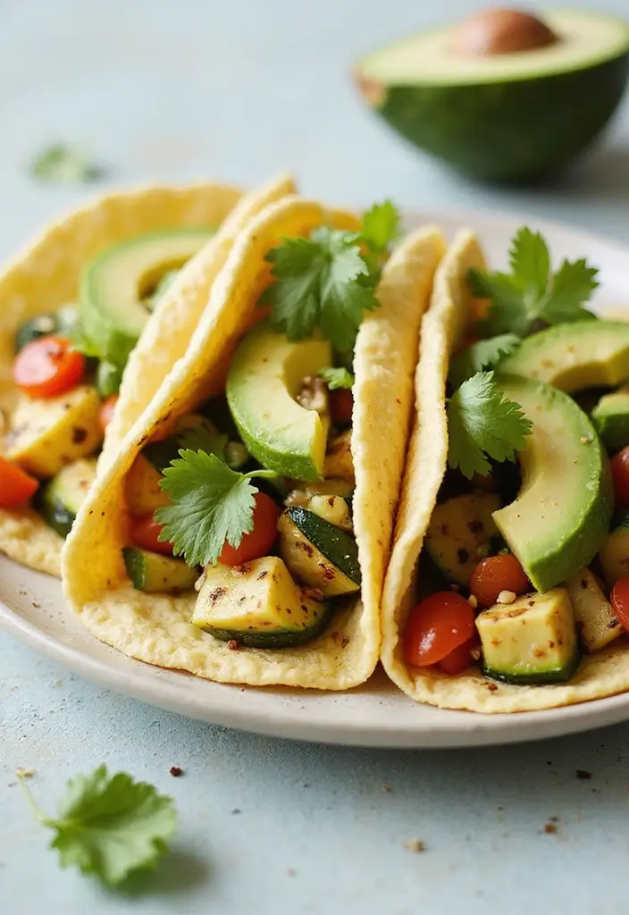 25 Air Fryer Taco Recipes That Are Crispy and Easy 34 25 Air Fryer Taco Recipes That Are Crispy and Easy - 6. Zucchini and Corn Tacos