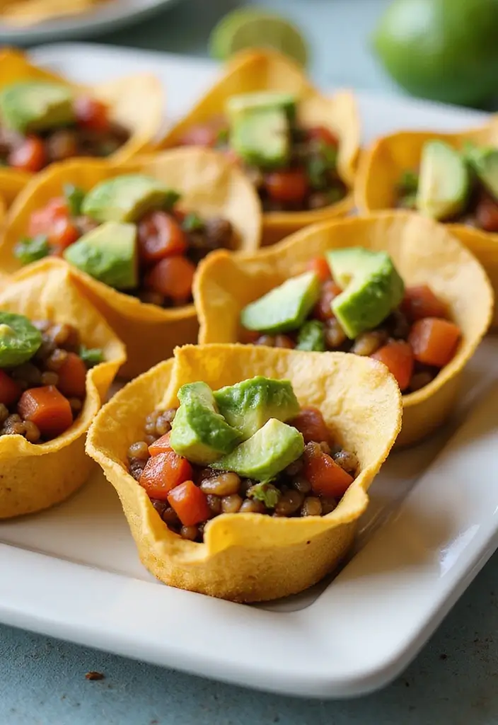 25 At-Home Taco Bell Recipes That Taste Just Like Takeout 138 25 At-Home Taco Bell Recipes That Taste Just Like Takeout - 22. Vegan Taco Cups