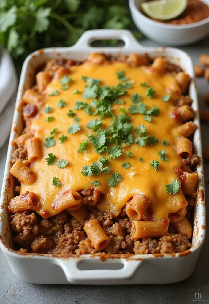 25 Best Taco Casserole Recipes You’ll Want to Make Again 78 25 Best Taco Casserole Recipes You’ll Want to Make Again - 12. Taco Pasta Casserole