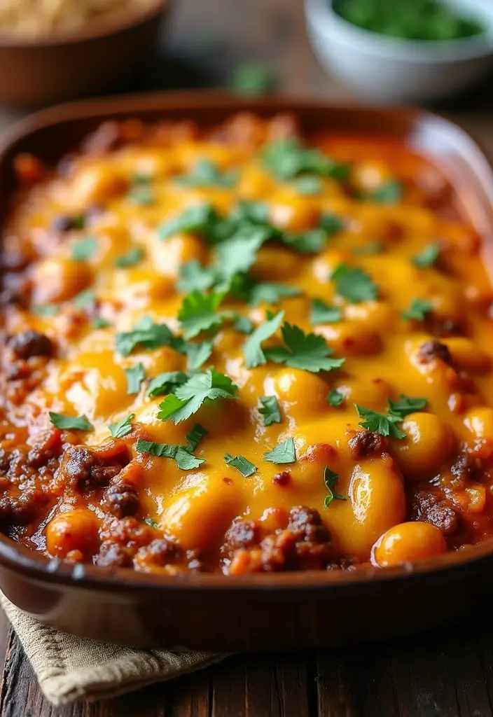 25 Best Taco Casserole Recipes You’ll Want to Make Again 141 25 Best Taco Casserole Recipes You’ll Want to Make Again - 21. Taco Casserole with Gnocchi