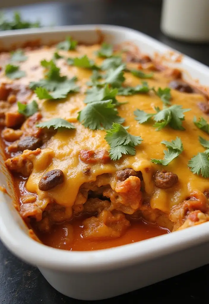 25 Best Taco Casserole Recipes You’ll Want to Make Again 169 25 Best Taco Casserole Recipes You’ll Want to Make Again - 25. Taco Casserole with Chipotle Sauce