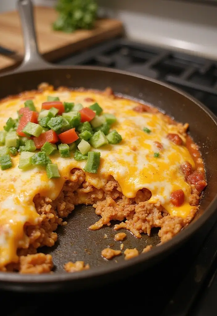 25 Best Taco Casserole Recipes You’ll Want to Make Again 15 25 Best Taco Casserole Recipes You’ll Want to Make Again - 3. One-Pan Taco Casserole