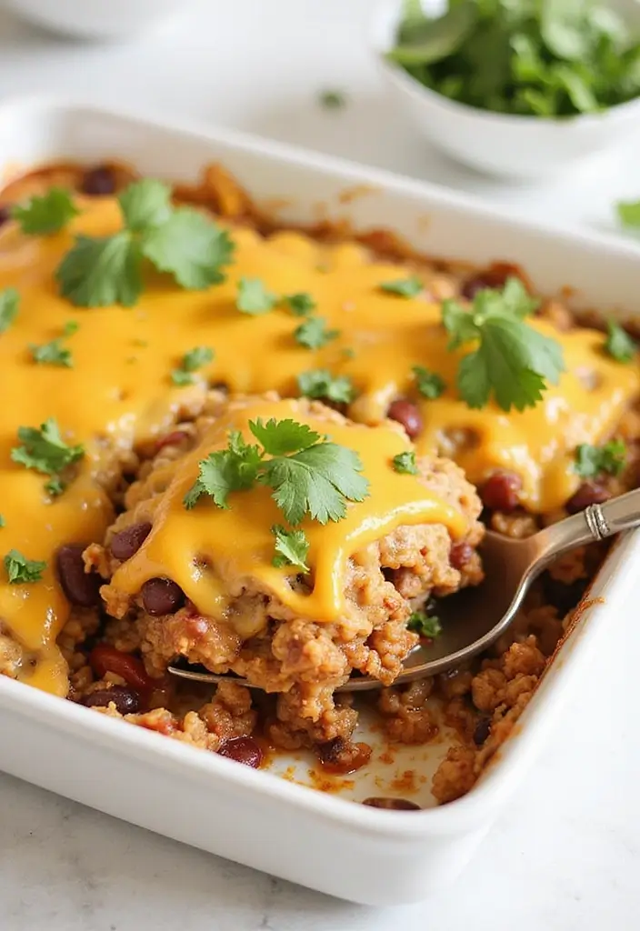 25 Best Taco Casserole Recipes You’ll Want to Make Again 36 25 Best Taco Casserole Recipes You’ll Want to Make Again - 6. Taco Casserole with Cauliflower Rice