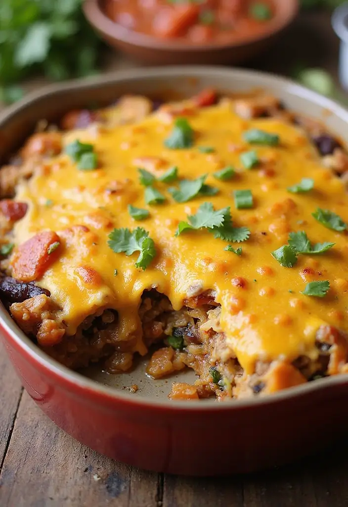 25 Cheesy Taco Casserole Recipes That Everyone Craves 83 25 Cheesy Taco Casserole Recipes That Everyone Craves - 13. Blue Corn Tortilla Taco Casserole