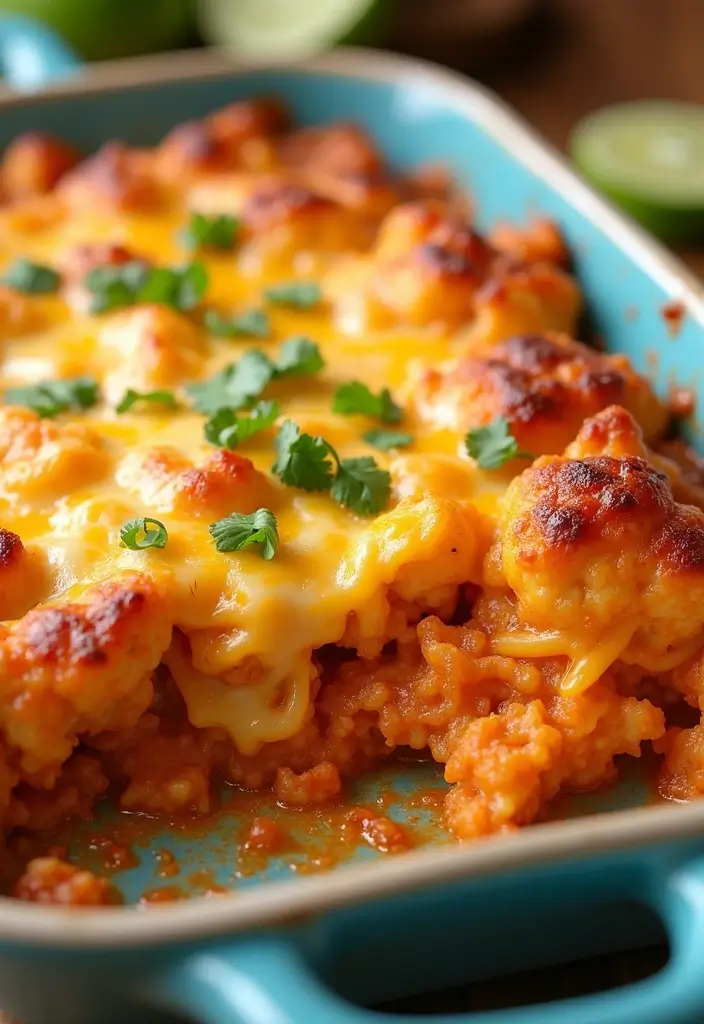 25 Cheesy Taco Casserole Recipes That Everyone Craves 90 25 Cheesy Taco Casserole Recipes That Everyone Craves - 14. Buffalo Cauliflower Taco Casserole