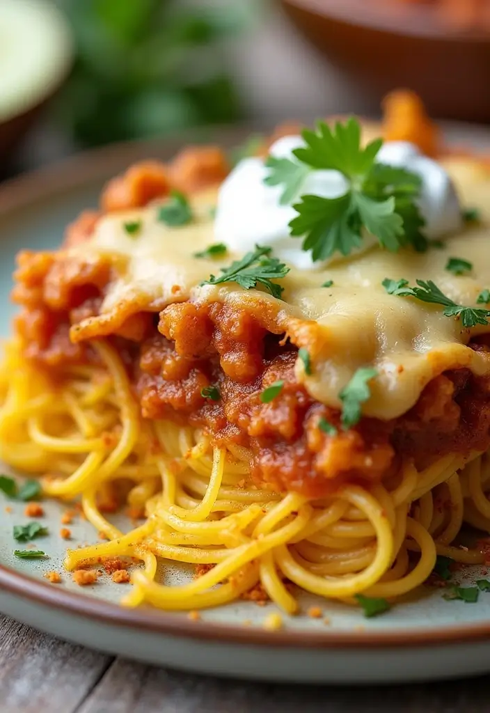 25 Cheesy Taco Casserole Recipes That Everyone Craves 125 25 Cheesy Taco Casserole Recipes That Everyone Craves - 19. Spaghetti Squash Taco Casserole