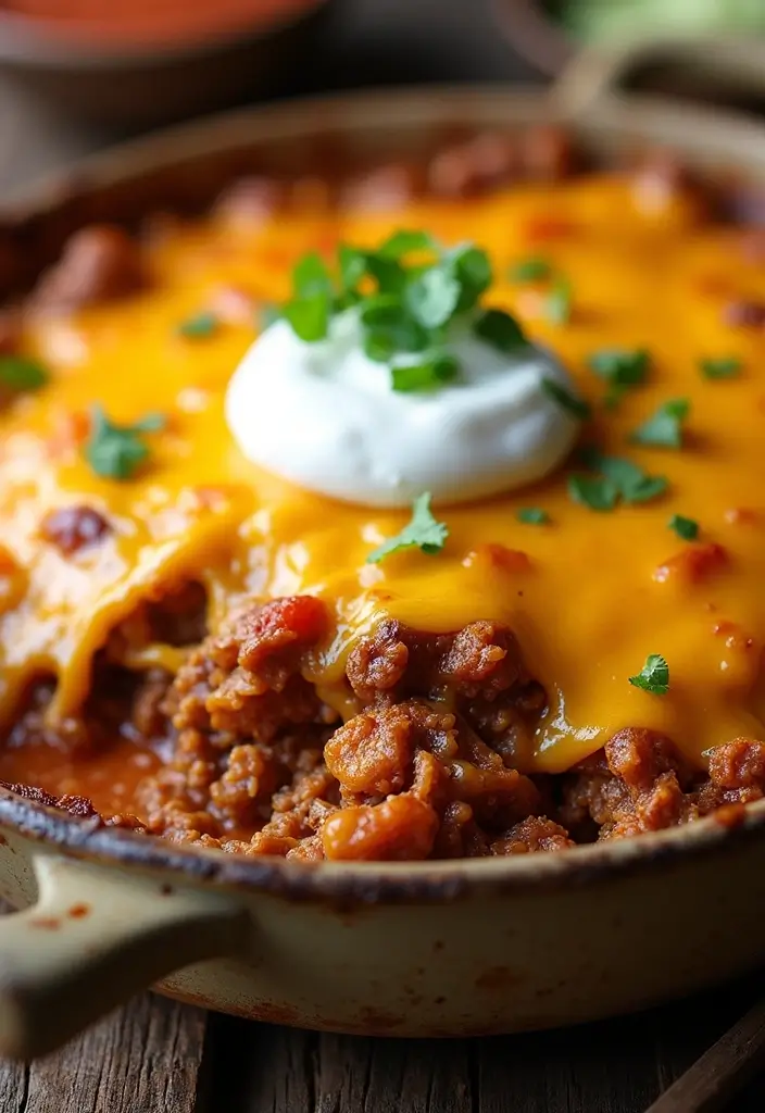 25 Easy Taco Casserole Recipes for Family Dinners 1 25 Easy Taco Casserole Recipes for Family Dinners - 1. Classic Beef Taco Casserole