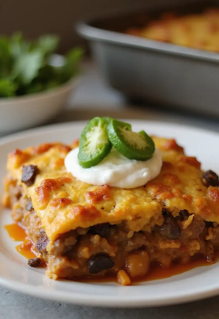 25 Easy Taco Casserole Recipes for Family Dinners 132 25 Easy Taco Casserole Recipes for Family Dinners - 20. Taco Casserole with Greek Yogurt