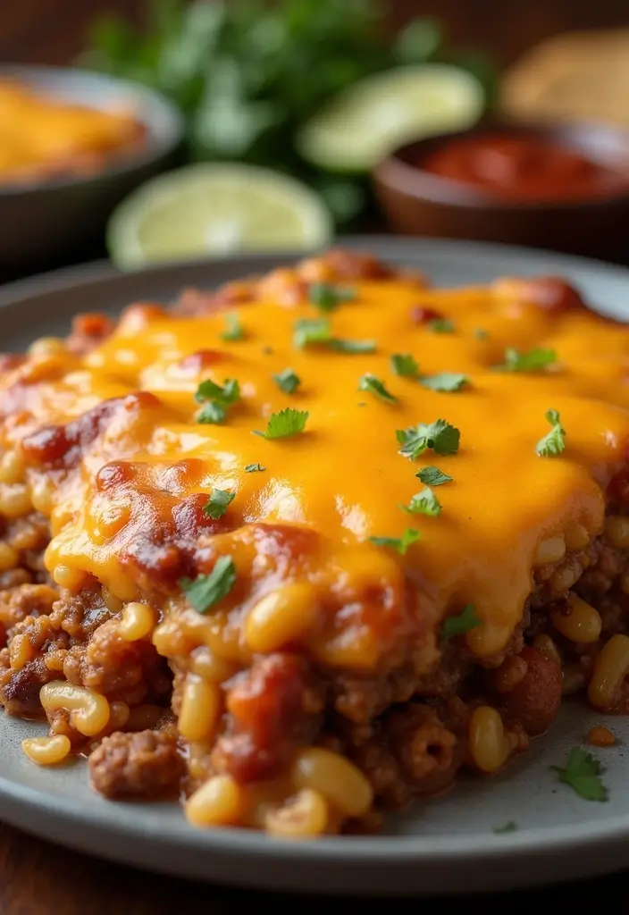 25 Easy Taco Casserole Recipes for Family Dinners 29 25 Easy Taco Casserole Recipes for Family Dinners - 5. Beef and Rice Taco Casserole