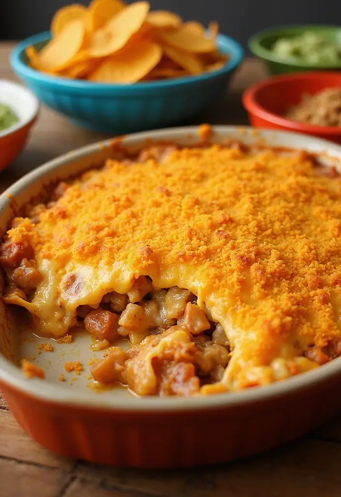 25 Easy Taco Casserole Recipes for Family Dinners 36 25 Easy Taco Casserole Recipes for Family Dinners - 6. Cheesy Taco Casserole with Doritos