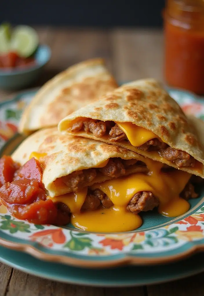 25 Easy Taco Dinner Recipes for Busy Families 98 25 Easy Taco Dinner Recipes for Busy Families - 16. Taco Quesadillas