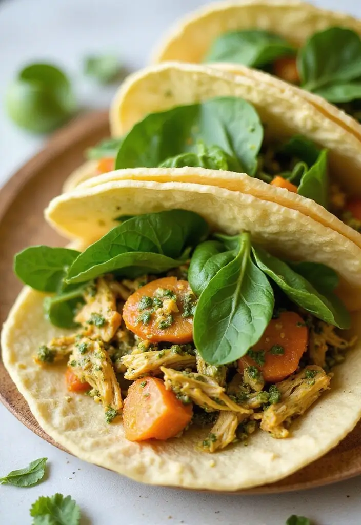 25 Gluten Free Taco Recipes Everyone Can Enjoy 155 25 Gluten Free Taco Recipes Everyone Can Enjoy - 25. Pesto Chicken Tacos