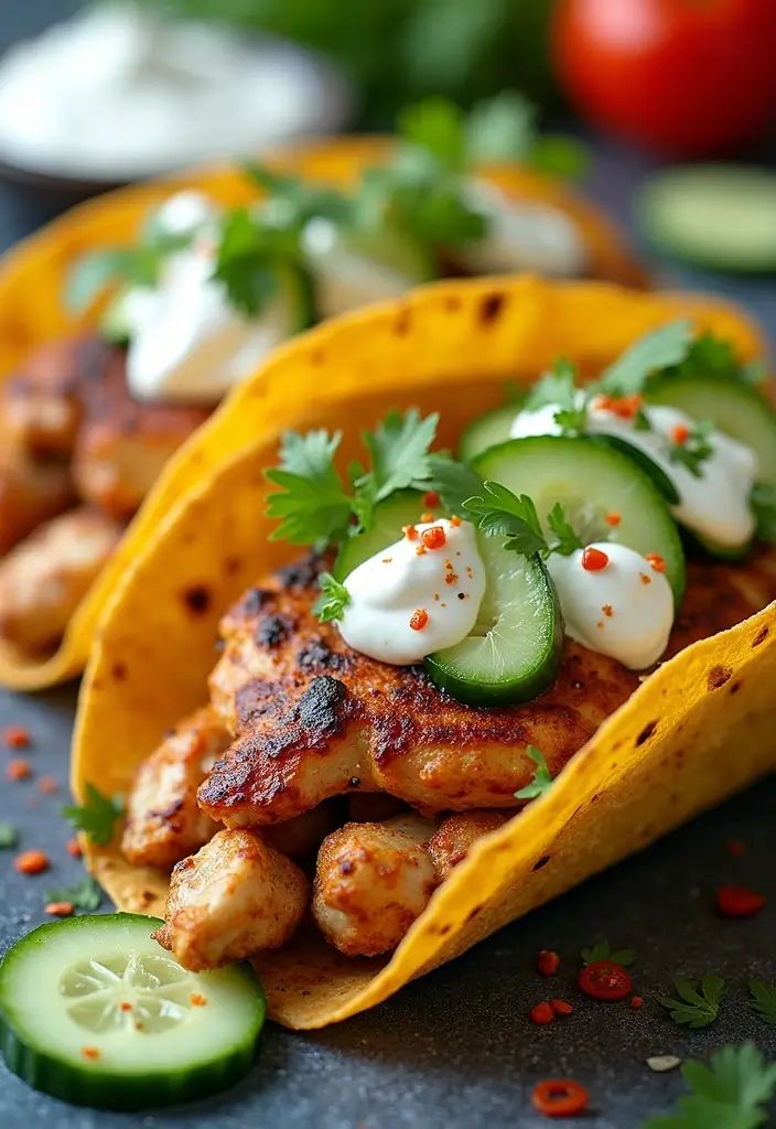 25 Gluten Free Taco Recipes Everyone Can Enjoy 46 25 Gluten Free Taco Recipes Everyone Can Enjoy - 8. Greek Chicken Tacos
