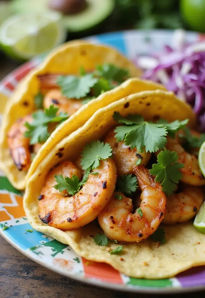25 Healthy Shrimp Taco Recipes with Fresh Flavors 1 25 Healthy Shrimp Taco Recipes with Fresh Flavors - 1. Grilled Cilantro Lime Shrimp Tacos