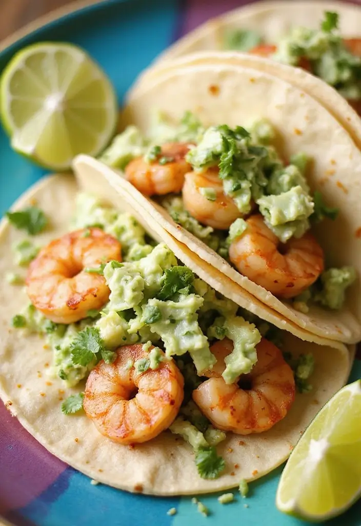 25 Healthy Shrimp Taco Recipes with Fresh Flavors 72 25 Healthy Shrimp Taco Recipes with Fresh Flavors - 12. Shrimp Tacos with Zesty Lime Slaw