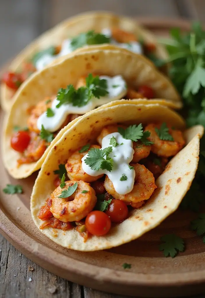 25 Healthy Shrimp Taco Recipes with Fresh Flavors 6 25 Healthy Shrimp Taco Recipes with Fresh Flavors - 2. Spicy Chipotle Shrimp Tacos