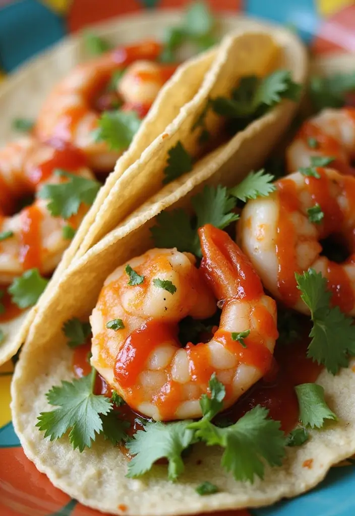 25 Healthy Shrimp Taco Recipes with Fresh Flavors 124 25 Healthy Shrimp Taco Recipes with Fresh Flavors - 20. Shrimp Tacos with Habanero Sauce