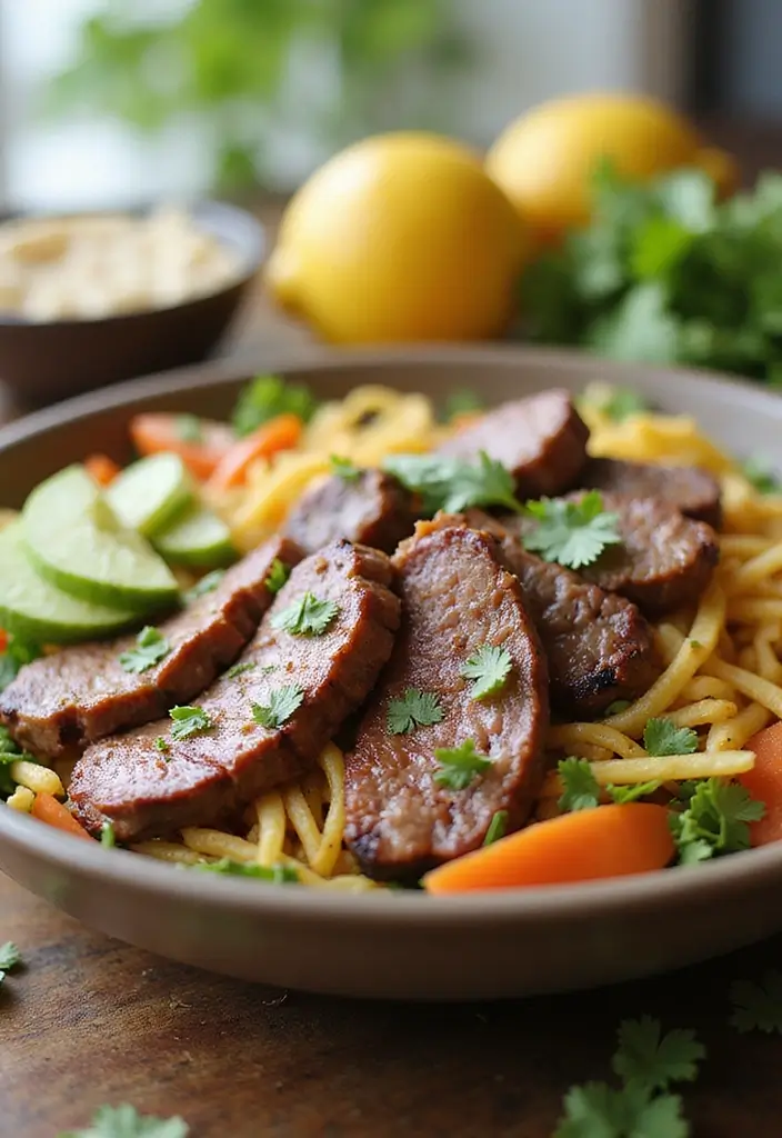 25 Healthy Steak Taco Recipes Packed with Protein 64 25 Healthy Steak Taco Recipes Packed with Protein - 10. Taco Salad with Grilled Steak