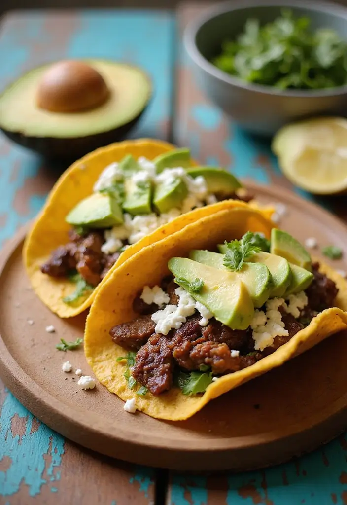 25 Healthy Steak Taco Recipes Packed with Protein 92 25 Healthy Steak Taco Recipes Packed with Protein - 14. Steak Tacos with Queso Fresco