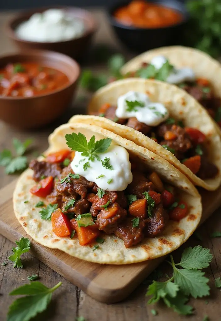 25 Healthy Steak Taco Recipes Packed with Protein 139 25 Healthy Steak Taco Recipes Packed with Protein - 21. Moroccan Spiced Steak Tacos