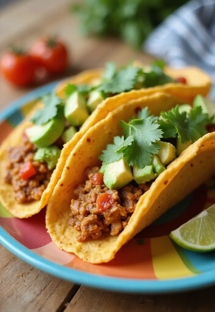 25 Healthy Taco Meat Recipes for Clean Eating Lovers 1 25 Healthy Taco Meat Recipes for Clean Eating Lovers - 1. Spicy Ground Turkey Tacos