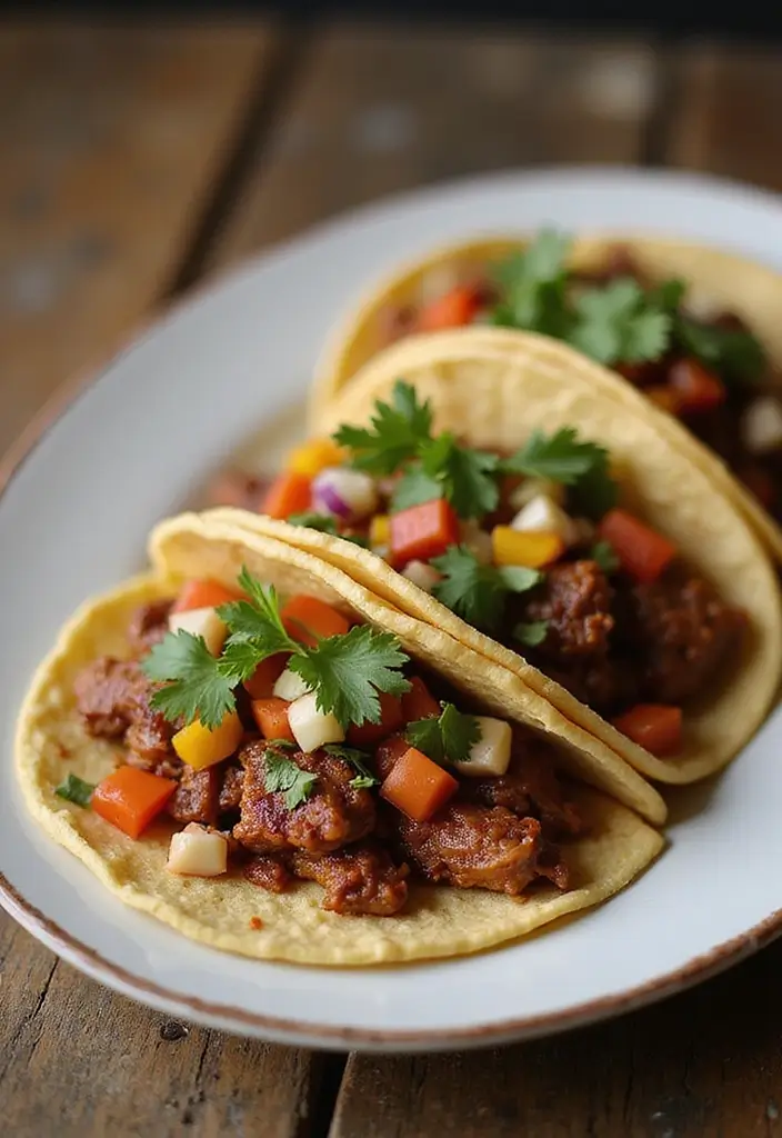 25 Healthy Taco Meat Recipes for Clean Eating Lovers 98 25 Healthy Taco Meat Recipes for Clean Eating Lovers - 16. Pork Carnitas Tacos