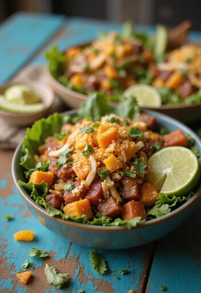 25 Healthy Taco Meat Recipes for Clean Eating Lovers 157 25 Healthy Taco Meat Recipes for Clean Eating Lovers - 25. Taco Salad Bowls