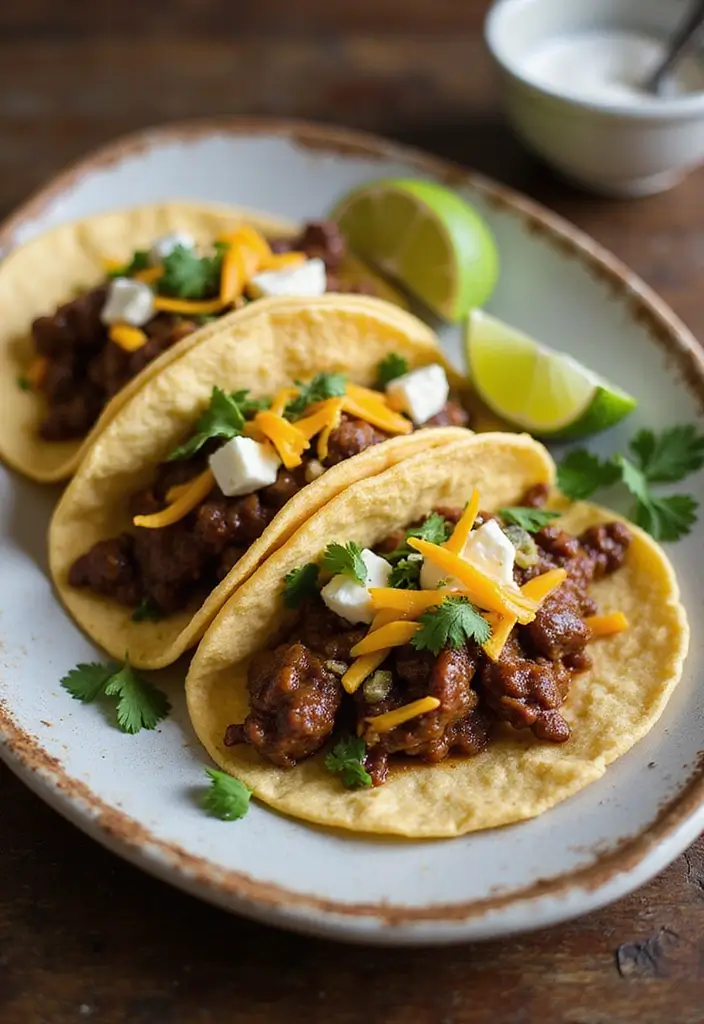 25 Healthy Taco Meat Recipes for Clean Eating Lovers 18 25 Healthy Taco Meat Recipes for Clean Eating Lovers - 4. Chipotle Beef Tacos