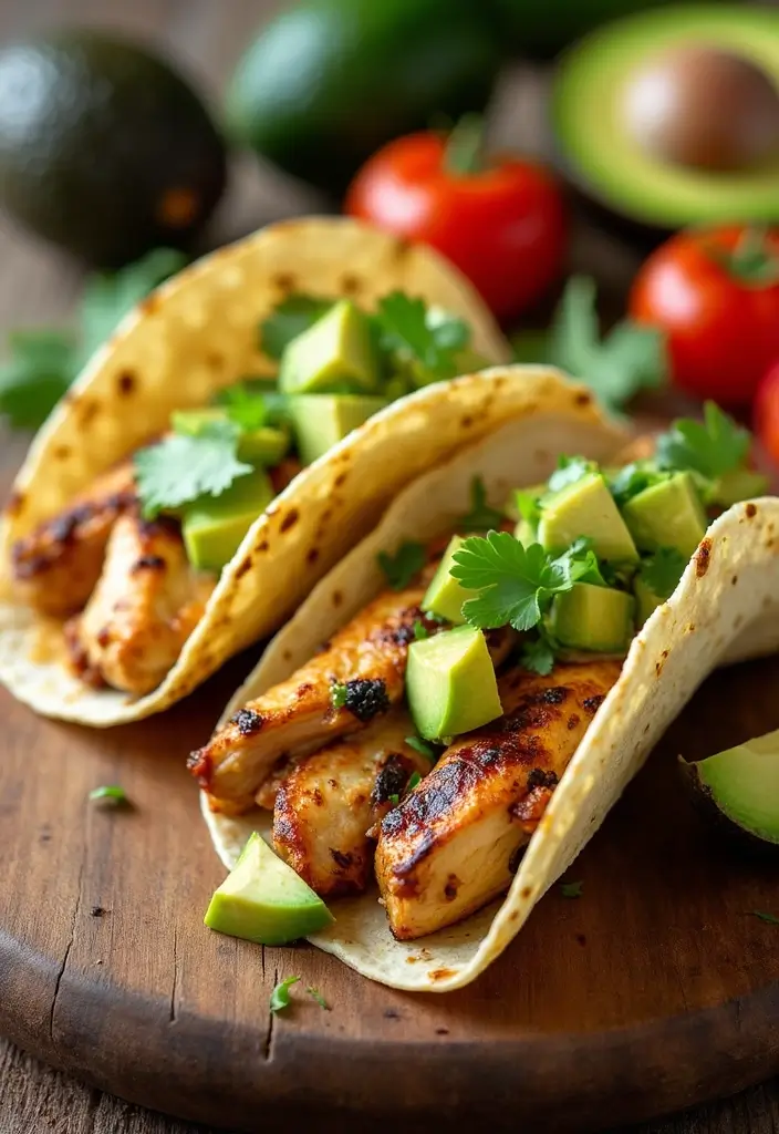 25 Hello Fresh Taco Recipes You Can Recreate at Home 8 25 Hello Fresh Taco Recipes You Can Recreate at Home - 2. Grilled Chicken Tacos with Avocado Salsa