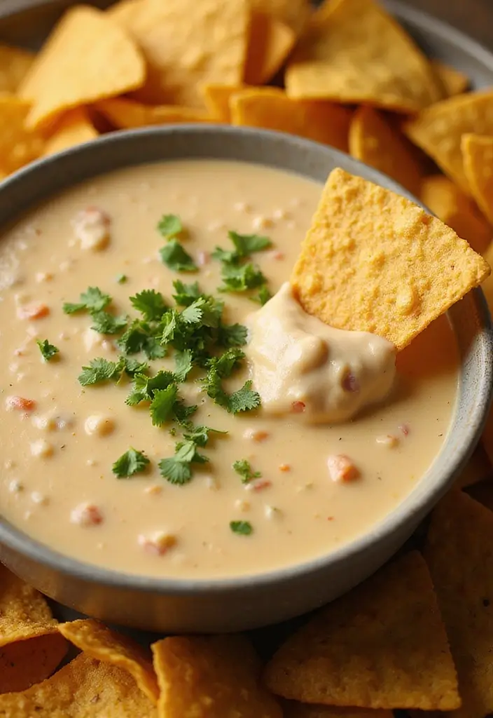 25 Hot Taco Dip Recipes Perfect for Game Nights 97 25 Hot Taco Dip Recipes Perfect for Game Nights - 15. Queso Blanco Taco Dip