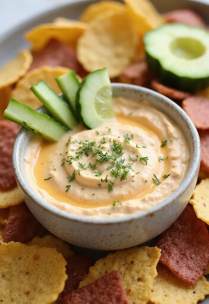 25 Hot Taco Dip Recipes Perfect for Game Nights 160 25 Hot Taco Dip Recipes Perfect for Game Nights - 24. Taco Dip with Creamy Dill