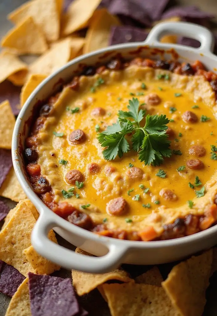 25 Hot Taco Dip Recipes Perfect for Game Nights 167 25 Hot Taco Dip Recipes Perfect for Game Nights - 25. Taco Dip with Roasted Garlic