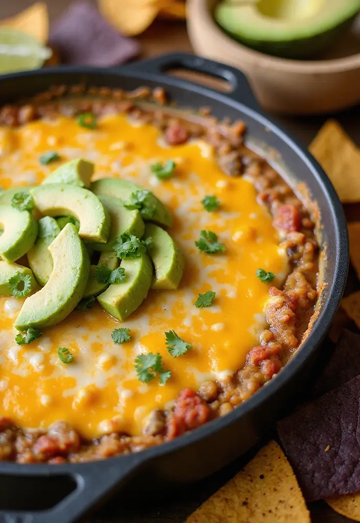 25 Hot Taco Dip Recipes Perfect for Game Nights 20 25 Hot Taco Dip Recipes Perfect for Game Nights - 4. Cheesy Salsa Verde Taco Dip