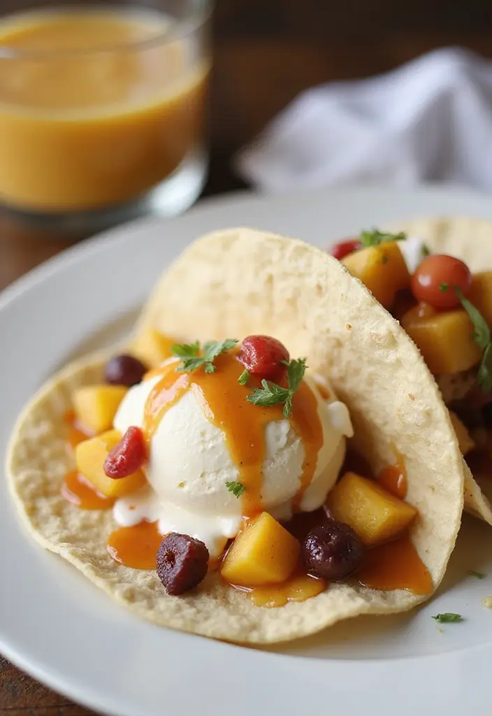 25 Ice Cream Taco Recipes for a Playful Dessert 153 25 Ice Cream Taco Recipes for a Playful Dessert - 23. Vanilla Bean Ice Cream Taco