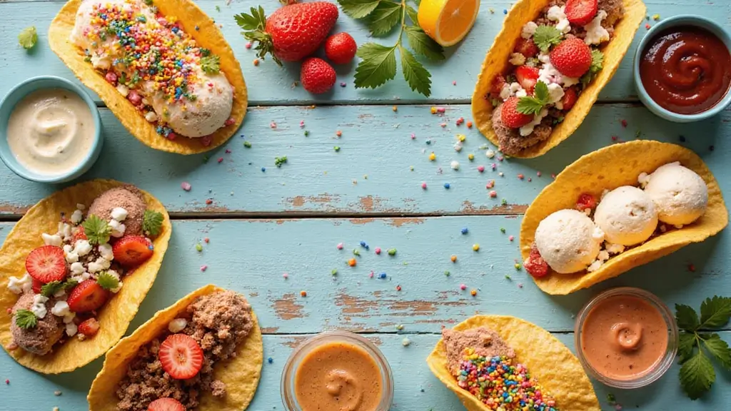 25 Ice Cream Taco Recipes for a Playful Dessert