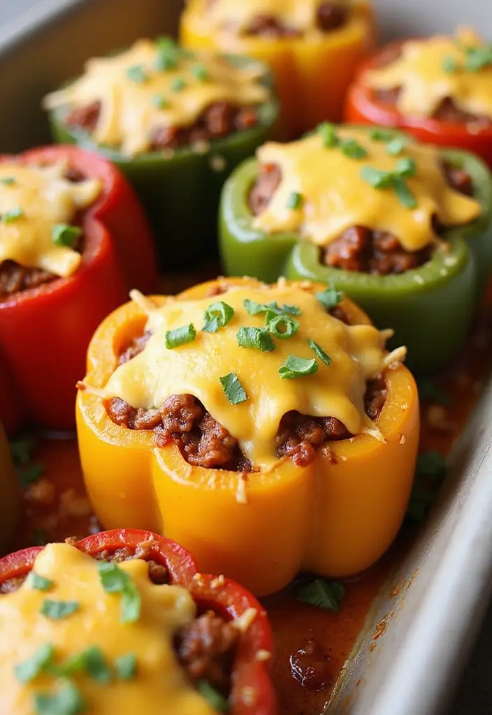 25 Keto Taco Casserole Recipes That Taste Incredible 8 25 Keto Taco Casserole Recipes That Taste Incredible - 2. Cheesy Taco Bake with Bell Peppers