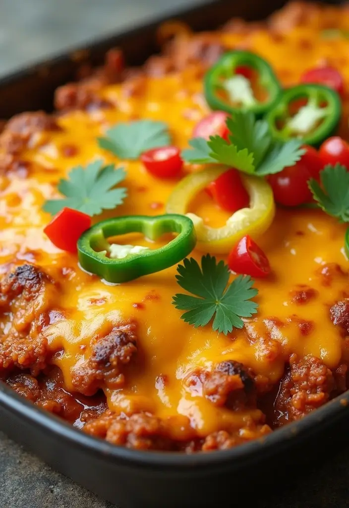 25 Keto Taco Casserole Recipes That Taste Incredible 141 25 Keto Taco Casserole Recipes That Taste Incredible - 21. Taco Casserole with Fajita Seasoning