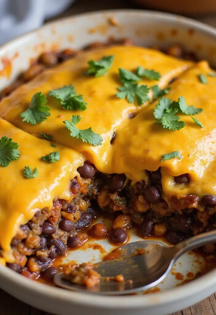 25 Keto Taco Casserole Recipes That Taste Incredible 148 25 Keto Taco Casserole Recipes That Taste Incredible - 22. Taco Casserole with Black Beans