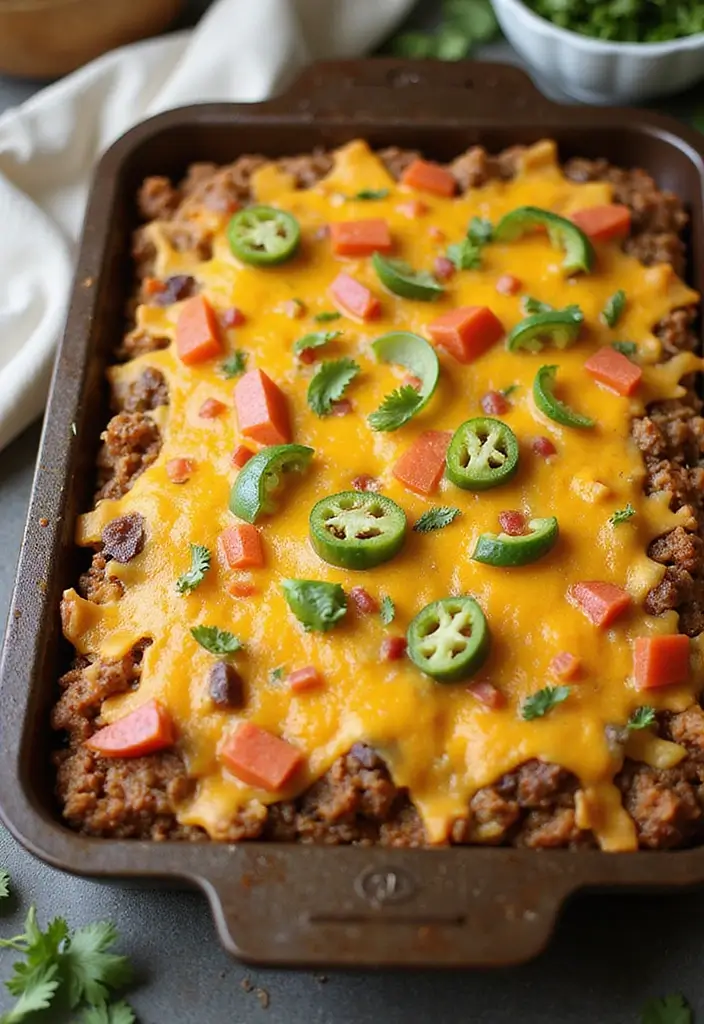 25 Keto Taco Casserole Recipes That Taste Incredible 43 25 Keto Taco Casserole Recipes That Taste Incredible - 7. One-Pan Keto Taco Casserole