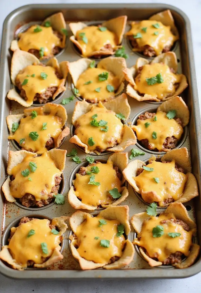 25 Keto Taco Casserole Recipes That Taste Incredible 50 25 Keto Taco Casserole Recipes That Taste Incredible - 8. Mini Taco Casseroles in Muffin Tins