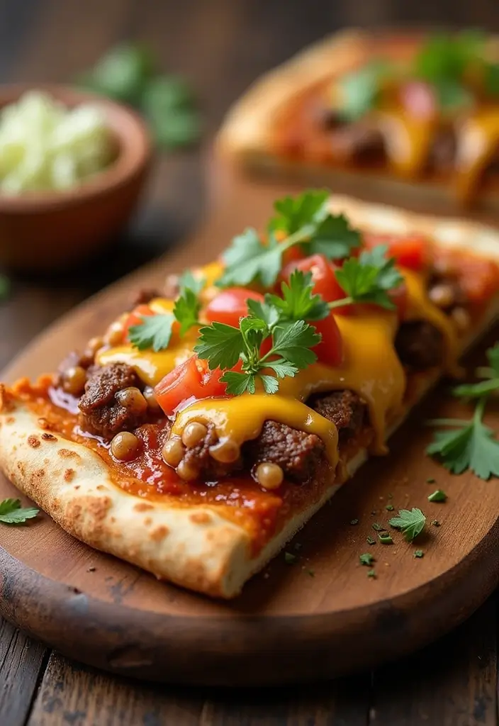 25 Leftover Taco Meat Recipes and Casseroles to Repurpose Dinner 70 25 Leftover Taco Meat Recipes and Casseroles to Repurpose Dinner - 12. Taco Meat Pizza