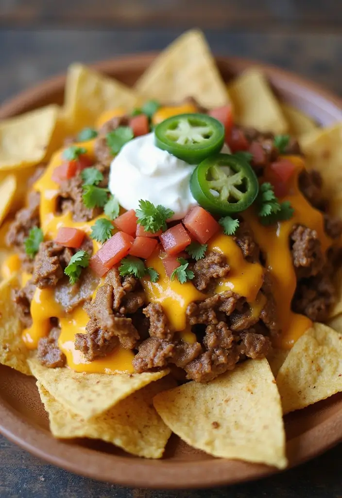 25 Leftover Taco Meat Recipes and Casseroles to Repurpose Dinner 77 25 Leftover Taco Meat Recipes and Casseroles to Repurpose Dinner - 13. Taco Meat Nachos