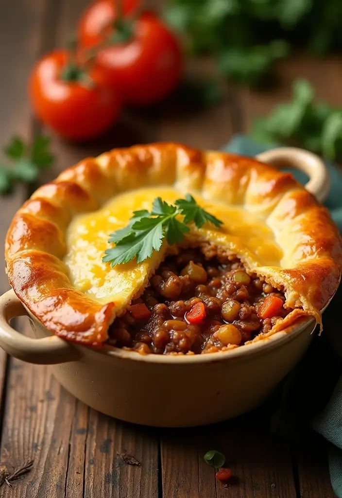 25 Leftover Taco Meat Recipes and Casseroles to Repurpose Dinner 112 25 Leftover Taco Meat Recipes and Casseroles to Repurpose Dinner - 18. Taco Meat Pot Pie