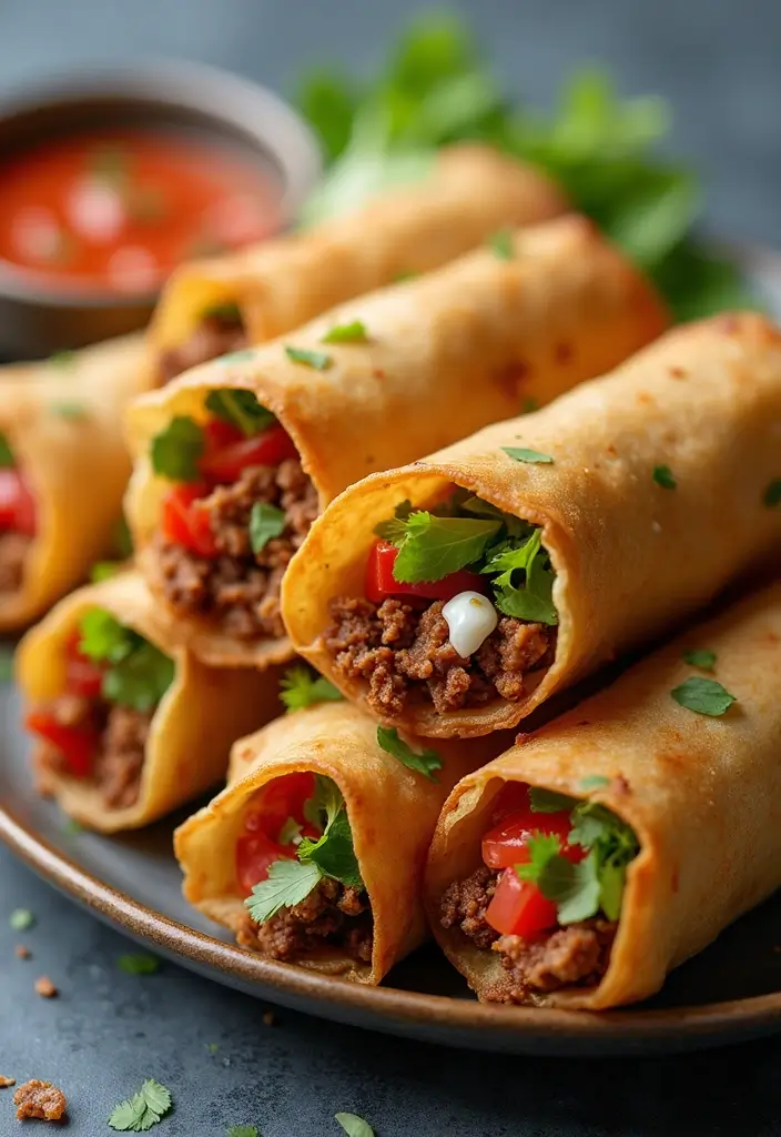 25 Leftover Taco Meat Recipes and Casseroles to Repurpose Dinner 159 25 Leftover Taco Meat Recipes and Casseroles to Repurpose Dinner - 25. Taco Meat Spring Rolls