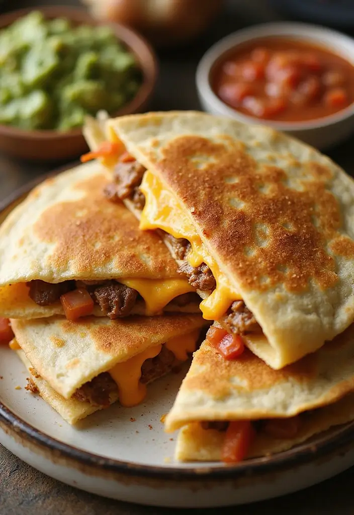 25 Leftover Taco Meat Recipes and Casseroles to Repurpose Dinner 39 25 Leftover Taco Meat Recipes and Casseroles to Repurpose Dinner - 7. Taco Meat Quesadillas