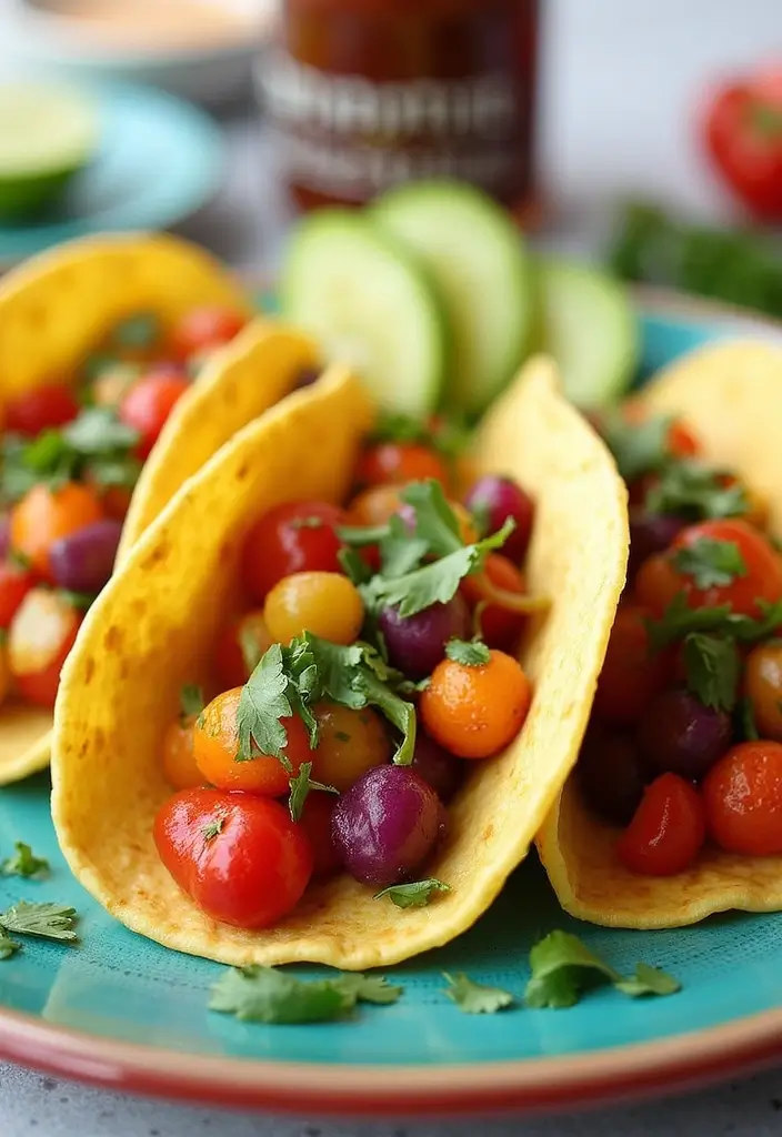 25 Recipes Using Soft Taco Shells for Quick Meals 142 25 Recipes Using Soft Taco Shells for Quick Meals - 22. Roasted Vegetable Tacos