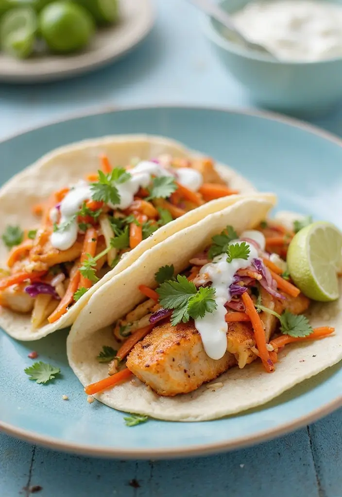 25 Recipes Using Soft Taco Shells for Quick Meals 149 25 Recipes Using Soft Taco Shells for Quick Meals - 23. Thai Fish Tacos