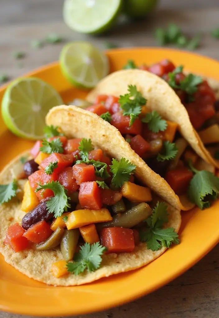 25 Taco Cabana Copycat Recipes That Taste Authentic 125 25 Taco Cabana Copycat Recipes That Taste Authentic - 19. Spicy Veggie Tacos