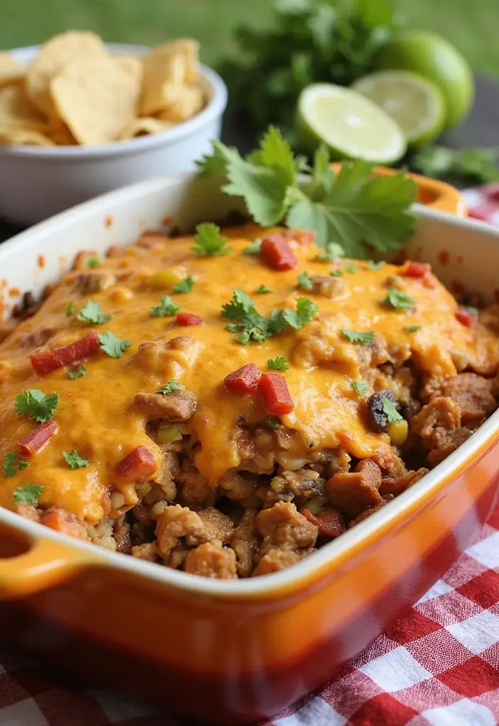 25 Taco Casserole Recipes with Tortillas for Layered Flavor 100 25 Taco Casserole Recipes with Tortillas for Layered Flavor - 16. Taco Salad Casserole