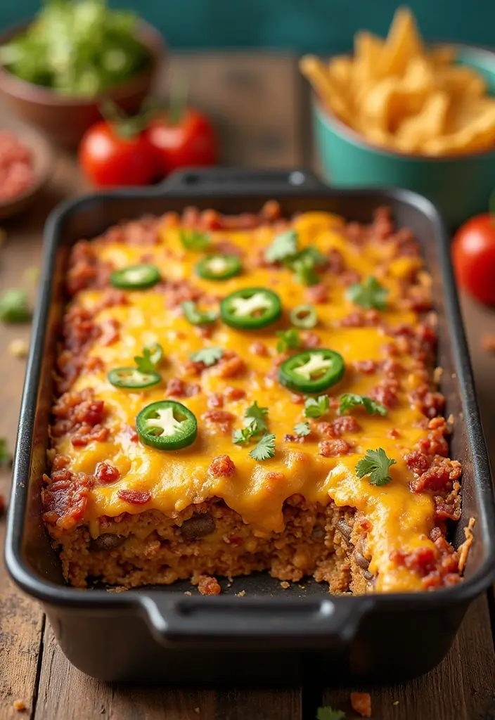 25 Taco Casserole Recipes with Tortillas for Layered Flavor 142 25 Taco Casserole Recipes with Tortillas for Layered Flavor - 22. All-In-One Taco Casserole